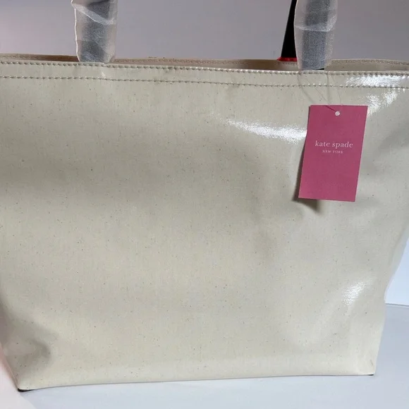 Kate Spade Minnie Mouse Tote - Cream and Red